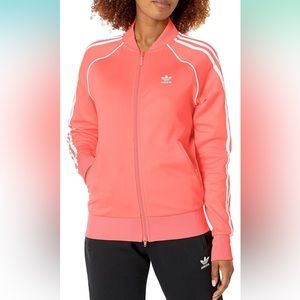 Adidas Primeblue Track Jacket Pink Plus NWOT